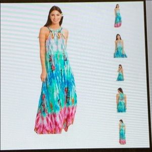 Buddy Love - Tie dye Halter Dress